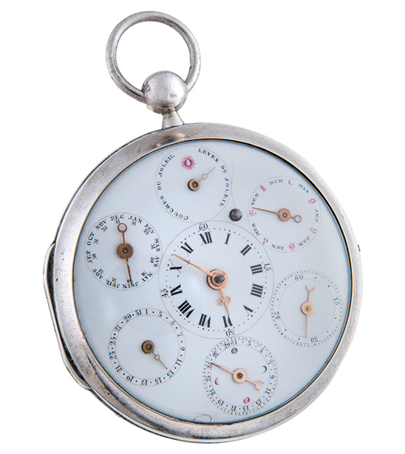 Complicated pocket watch